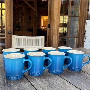 Le Creuset Ombre Blue Mug Collection